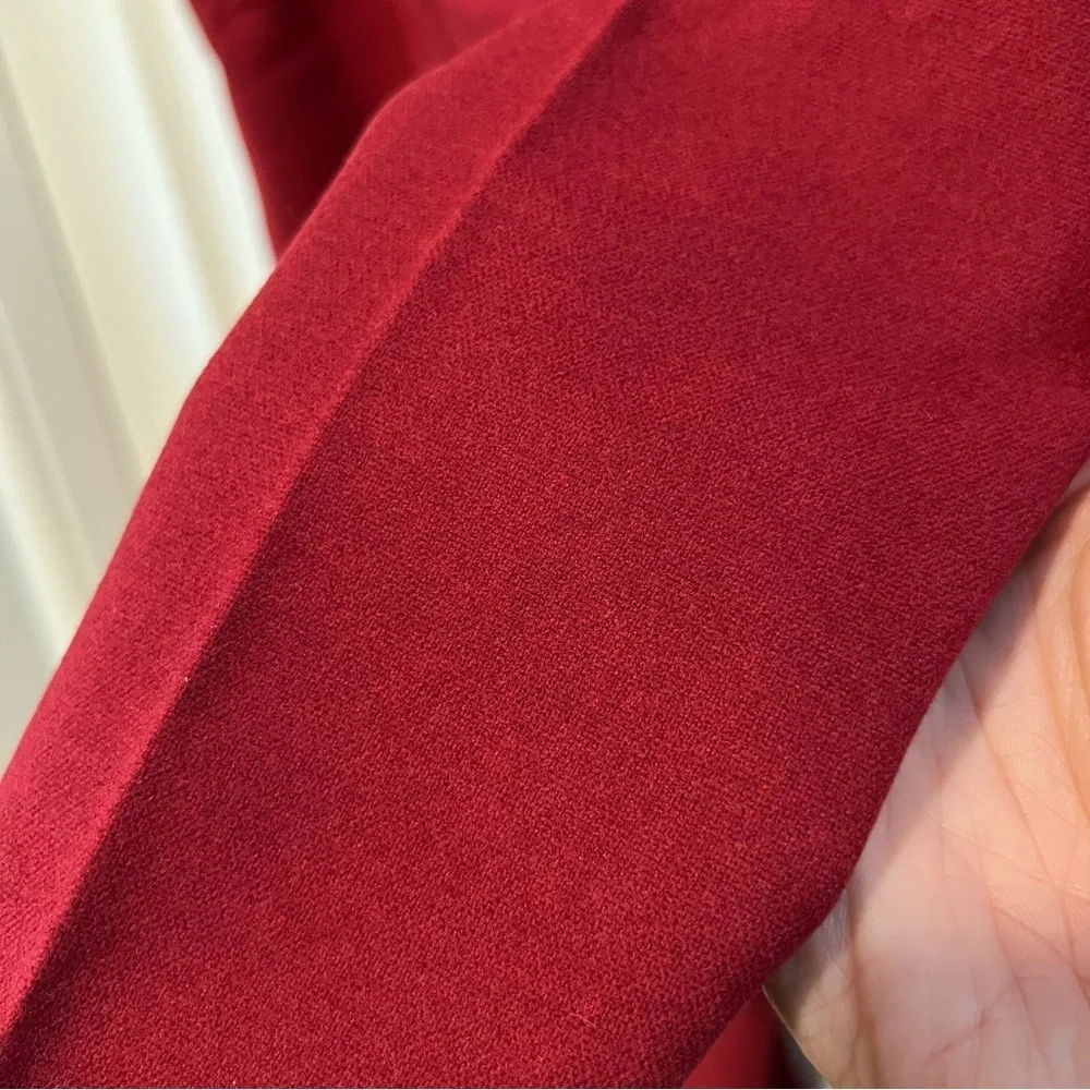 Banana Republic Red Chakra Easy Taper Flannel Pant Size XL It#L23